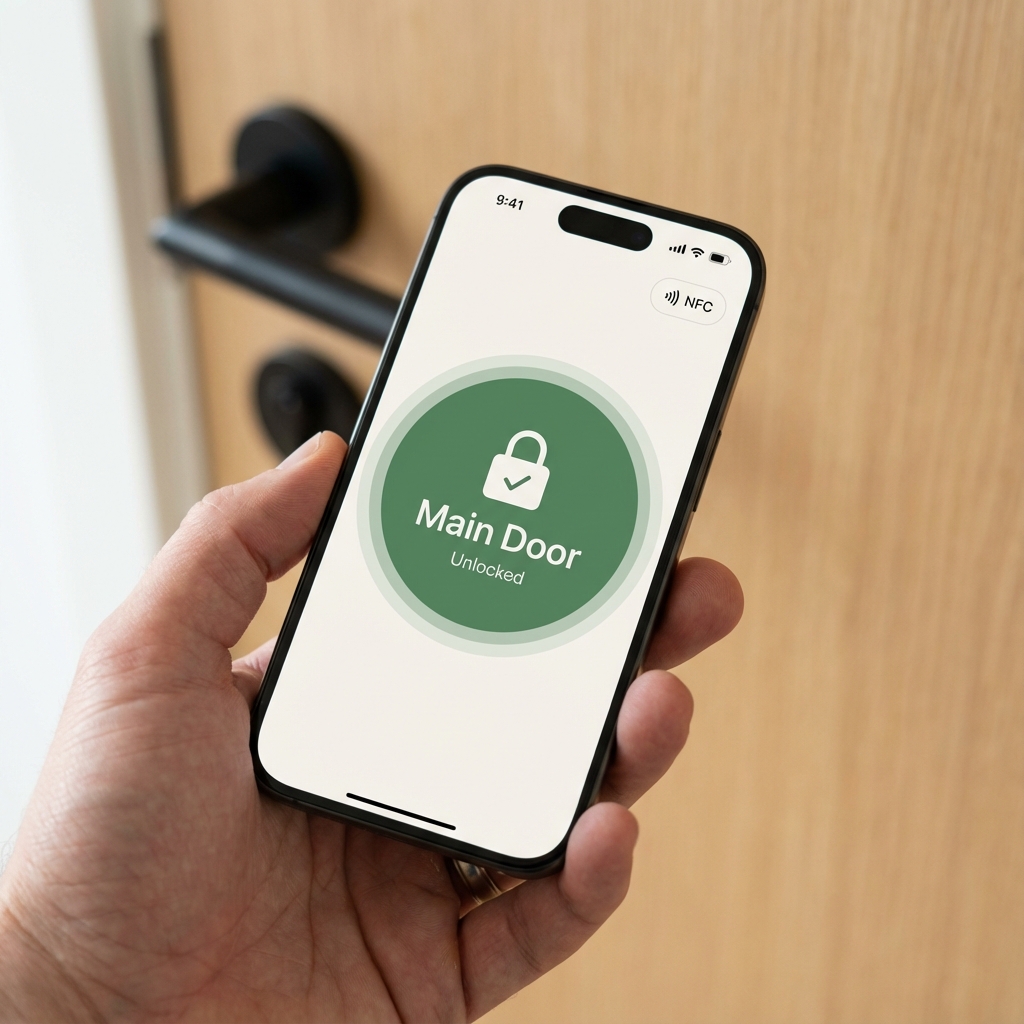 Your phone is your key.